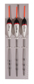 Ultimate Carp 'Float 1' Karperdobber (3 Stuks)