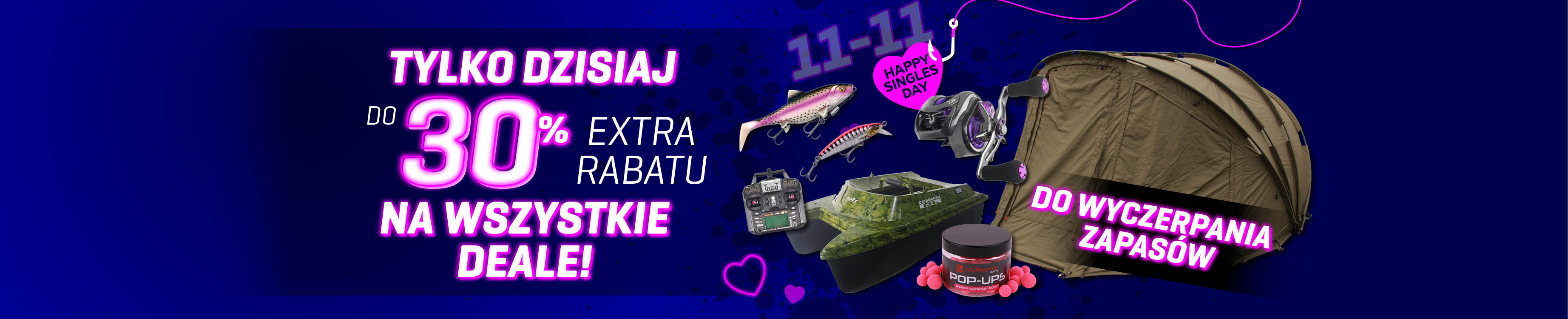 Topbanner: Tot 30% Singles Day 2025