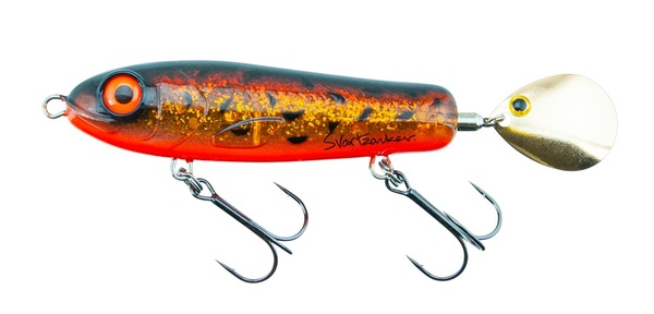 Svartzonker Spinning McTail Junior Jerkbait 8.7cm (30g) - Crappie Burbot Motoroil