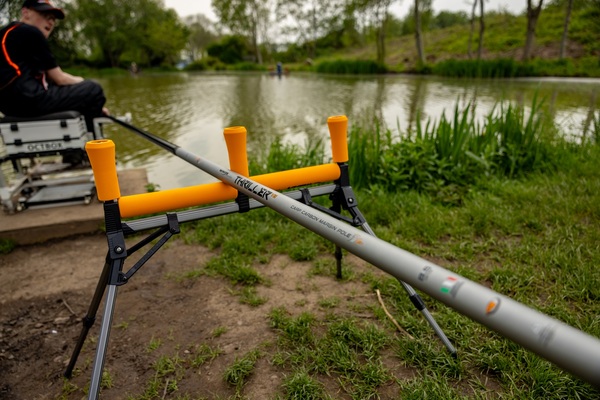 Middy Hi-Viz Elite Pole Roller Twin-Channel