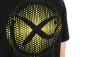 Matrix Large Fade Logo T-Shirt Black/Lime