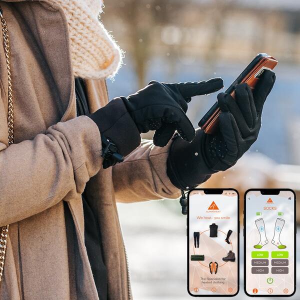 Alpenheat Electronically Heated Socks - Merino Wool