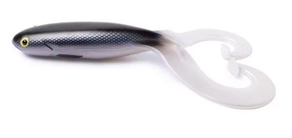 Gator Catfish Twin Shad 35 cm (1 pza.) - Silver Minnow