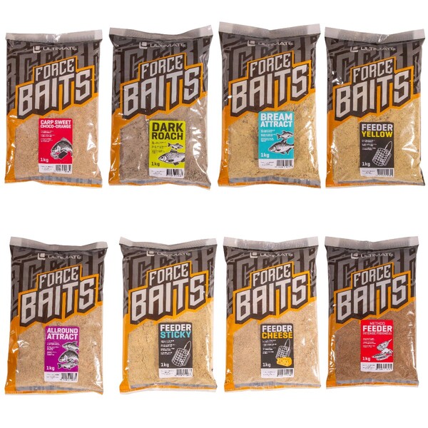 Pack découverte amorces Ultimate Force Baits (total 8kg)