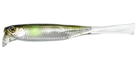 Jackall Driftfry 2.5 Elastomer Drijvende Softbait 6.5cm (5pcs) Ghost Ayu