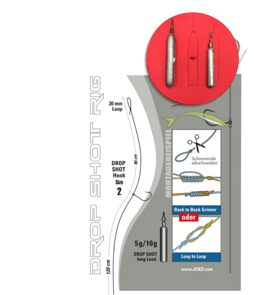 Jenzi Drop Shot Leader Kit