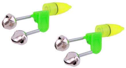 Ultimate Fishing Bell met verlichting, 2 stuks!