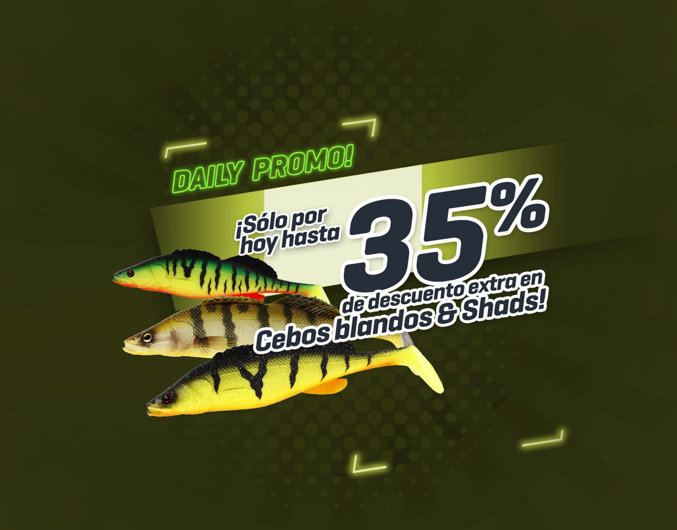 Subbanner: Tot 35% Softbaits & shads