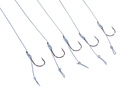 Fish4All Ready Hair Rigs Barbless 25cm (25lb) (5 Pieces)