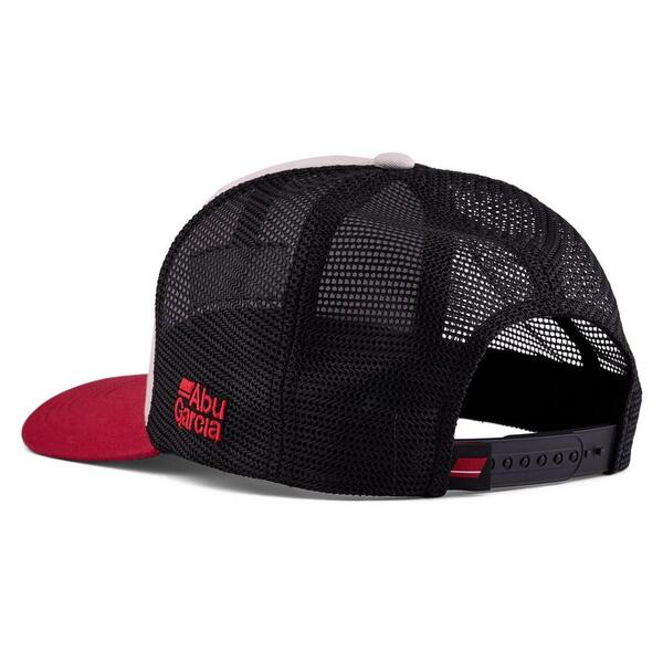 Abu Garcia Abu Flag Trucker Grey Red Black Cap