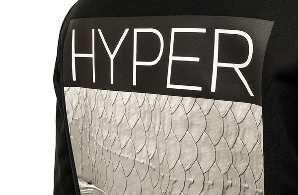 Felpa Westin Hyper Realistic Ink Black