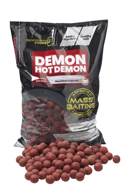 Starbaits PC Demon Hot Demon Mass Baiting Boilies (3kg) - 20mm