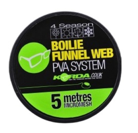 Korda Boilie Funnel Web PVA System Refill Micro Mesh (5m)
