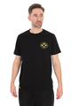 Matrix Large Fade Logo T-Shirt Black/Lime