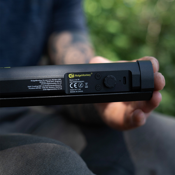 Ridgemonkey Base Lite IR Bivvy Lamp (Inkl. Fernbedienung)