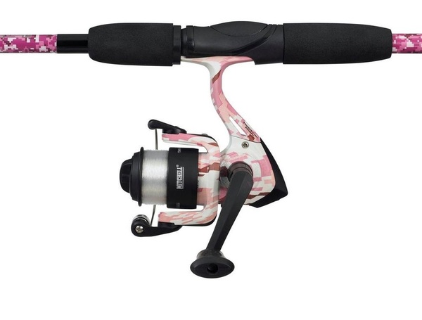 Mitchell Tanager Pink Camo II Telescopic Spin Combo