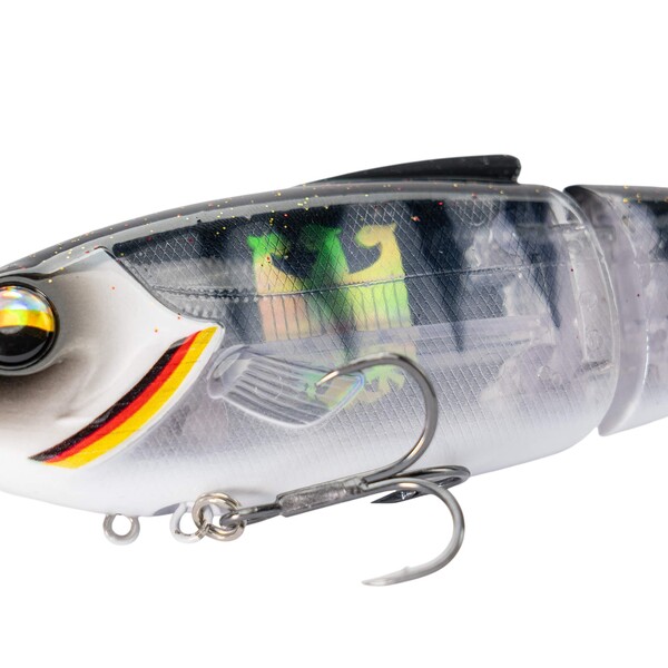 LMAB KØFI Real Vibe 180 Swimbait WK Editie 18cm (53g) (Incl. Extra Staart) - Germany