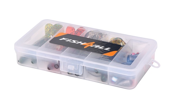 Fish4All Softbait Creature Texas/Carolina Box (50 pieces)