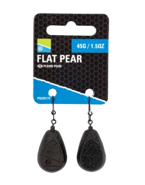 Preston Flat Pear Swivel Lead (2 pieces)