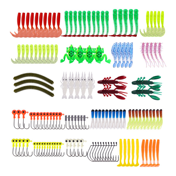Fish4All Softbait Box (146pcs)