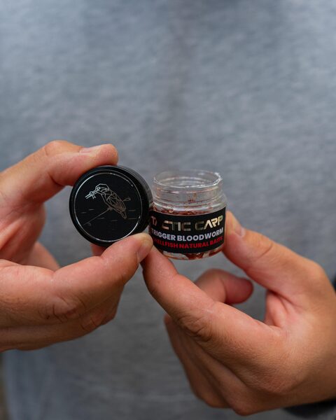 Tactic Carp Trigger Hookbaits Natural BloodWorms + Shellfish (50ml)