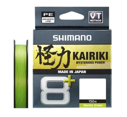 Shimano Kairiki 8+ M. Green Braided Line 3000m