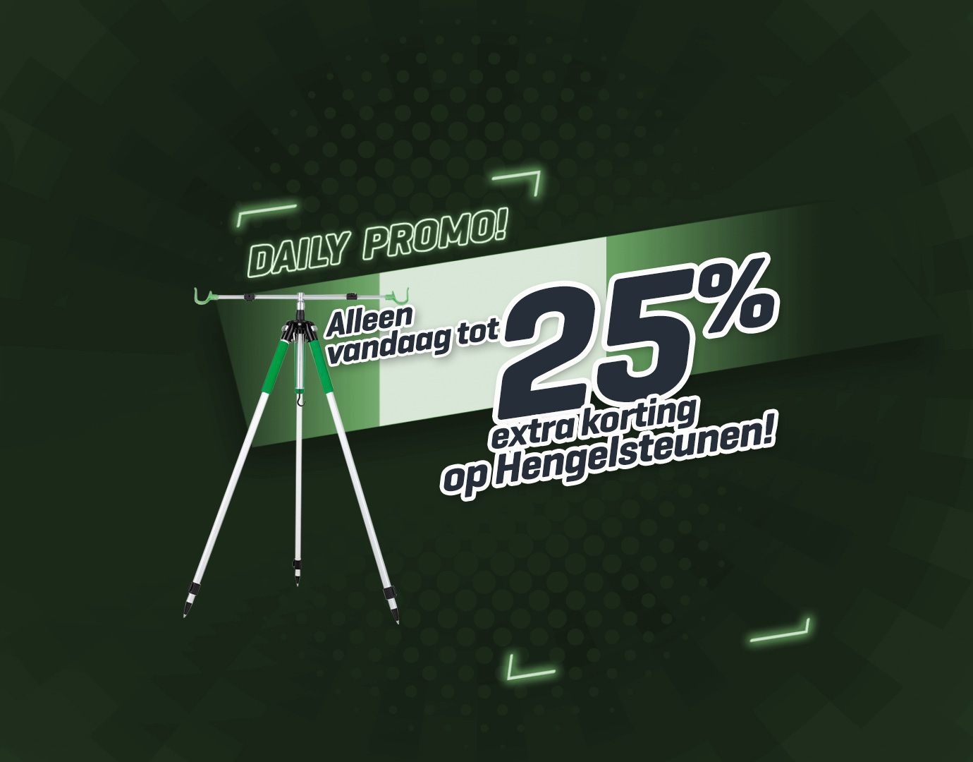 Subbanner: Tot 25% Hengelsteunen
