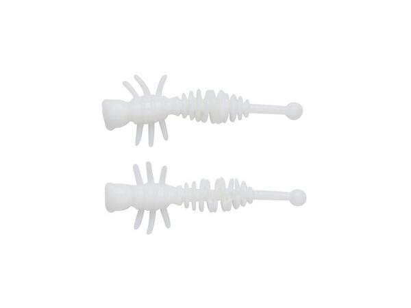 Berkley Powerbait Power Larvae 40mm (12 pieces) - Milky White