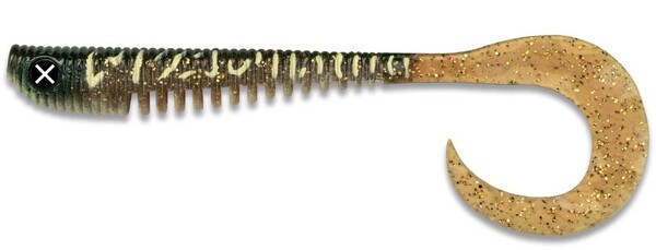 Monkey Lures Loopy Lui Softbait 25cm (22 g) (2 pzas.) - Vanilla Cognac