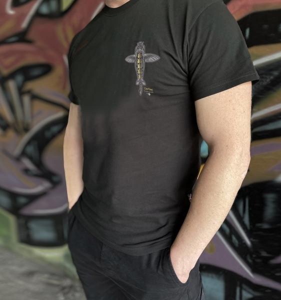 Vass 'Carp Rising' T-Shirt Black