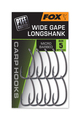 Fox Wide Gape Long Shank Karperhaak (10 Stuks)