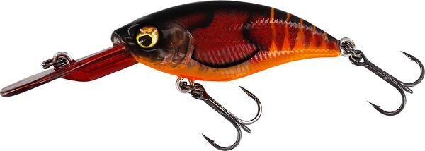 Westin BuzzBite Crankbait 6cm Suspending - 3D Fire Craw