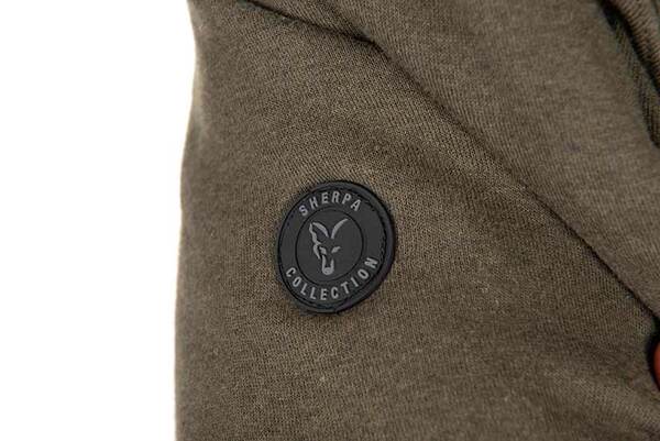 Fox Collection Sherpa Jas Green/Black