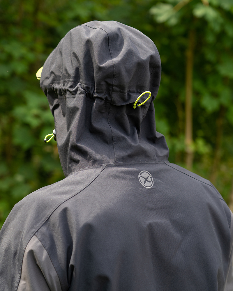 Veste Imperméable Matrix Ultra Légère Pour Homme - Noire - Pêche Grossiste