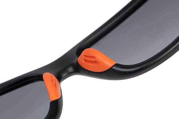 Fox Collection Black & Orange Shades polarisierte Sonnenbrille