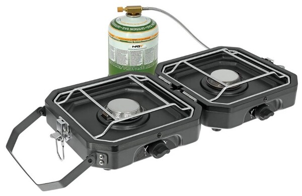 NGT XT Twin Stove System Kookstel (Incl. Bakplaat & Koffer)