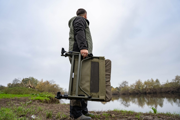 Korum Supa Lite Stretch Wide Visstoel