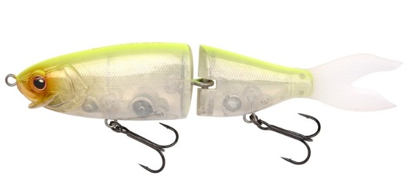 Gamakatsu Luxxe Laughin 17cm (47g) Swimbait - See Trough Chart Back