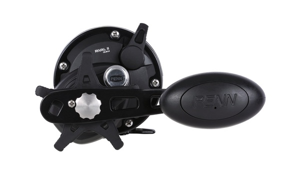 Penn Rival Carrete Nivel de Viento II para Pesca de Mar, Manivela Izquierda