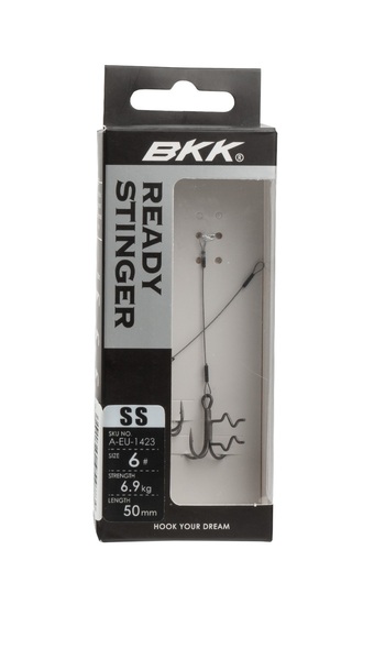 BKK Assist Spear Softbait Stinger 7x7 Wire Zander 7kg (0.36mm) (2 Stuks)