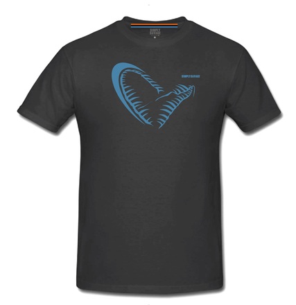 Savage Gear Simply Savage Jaw Tee Dark Grey Melange XL