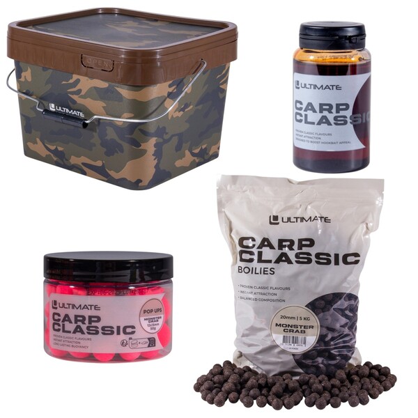 Ultimate Bucket Deal Carp Classic (Incl. 5kg Boilies!)