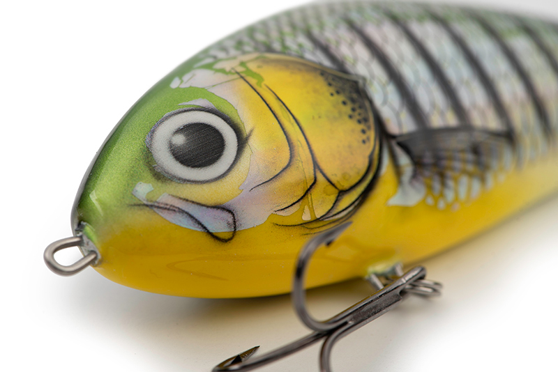 Salmo Fatso Coulée Amorce à Secousse / Brochet Sandre Leurre Prise