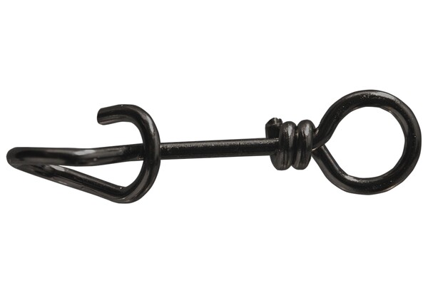 BKK Fast Spiral Snap-32 Black Nickel Swivel