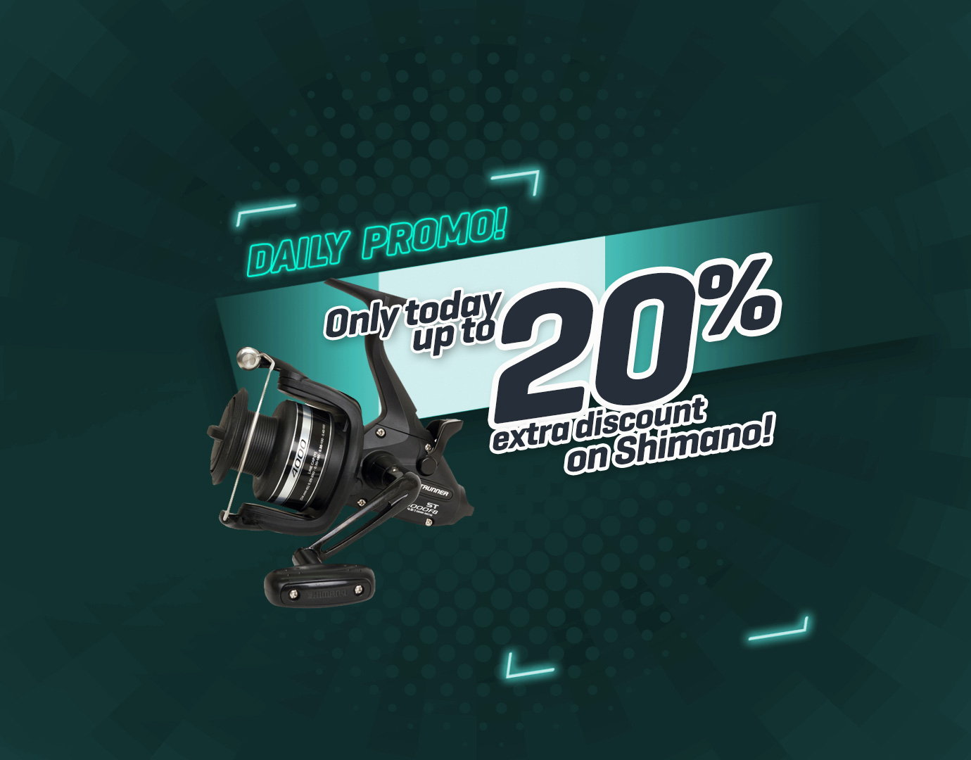 Subbanner: Tot 20% Shimano