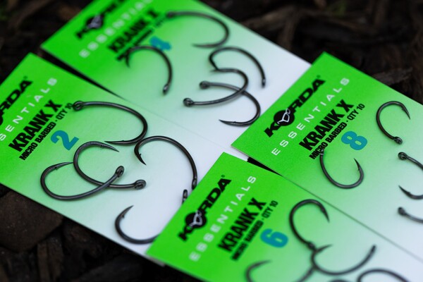 Ami da Carpa Korda Essentials Krank X con Ardiglione (10 pezzi)