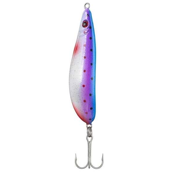 Fladen Tappaja Spoon 11,5cm - Purple/Mother Of Pearl Dots