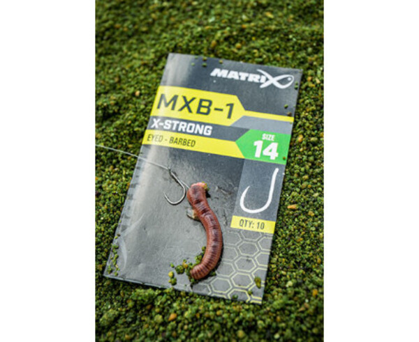 Matrix MXB-1 Barbed  Eyed Black Nickel (10pc)