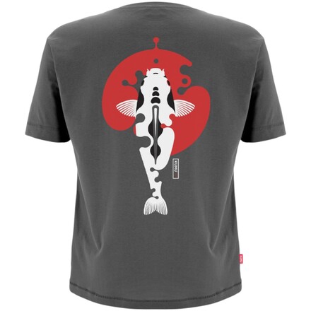 Kumu Rising Sun Grey Tee T-Shirt