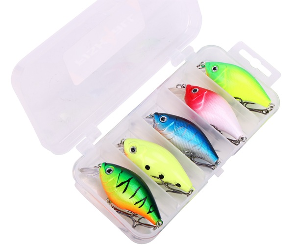 Fish4All Crankbait Kit 1 Floating 5.5cm 7g (5 St)